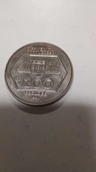 200 escudos navegaçao para ocidente 1991