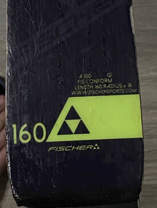Лижі Fischer Fis 160см, Elan 176см