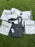 Сумка чоловіча Guess Vezzola. Через плече Гес | Гесс дроп,опт