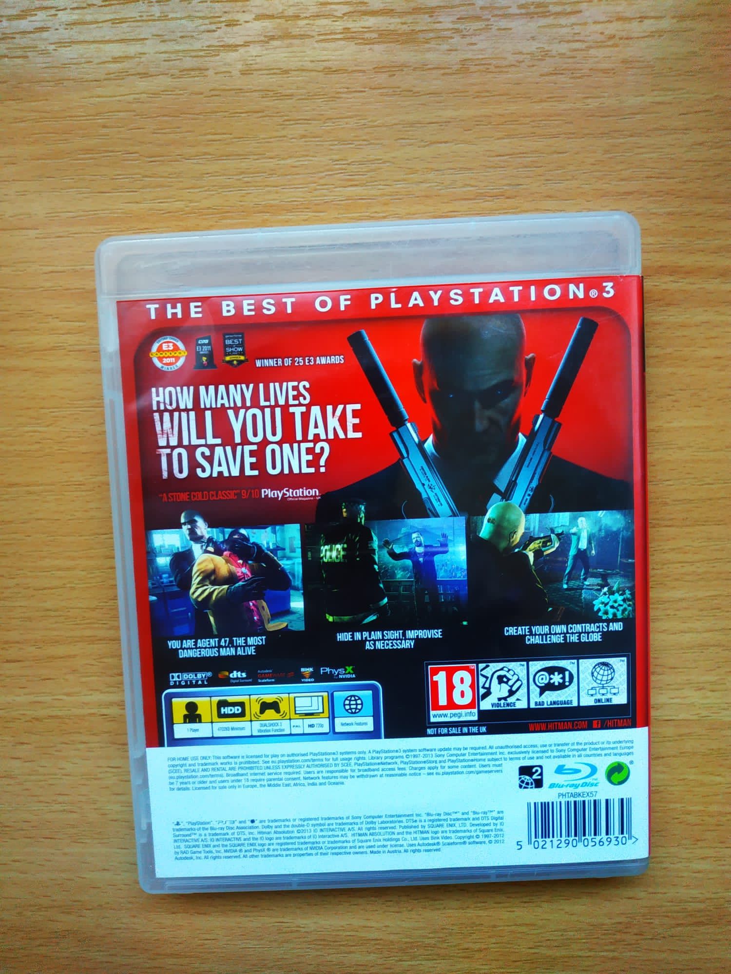 Hitman ps3, stan bdb, możliwa wysyłka olx..