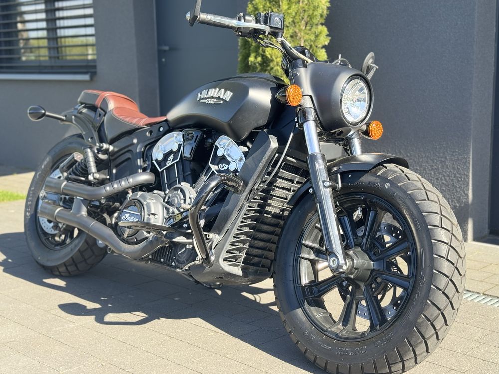 Indian scout bobber MAŁY PRZEBIEG PL SALON, Serwis ASO
