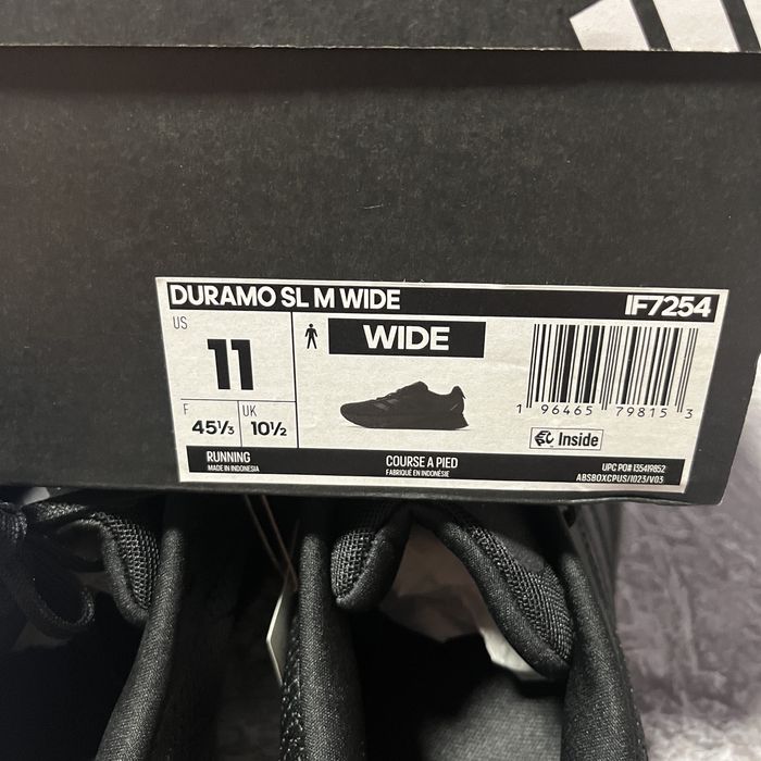 Оригінал! Adidas Duramo SL M WIDE  45р (29 см)