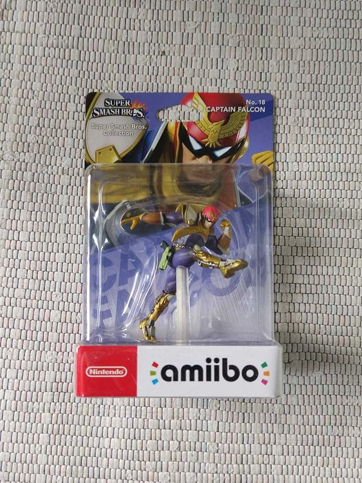 Amiibo Captain Falcon 18 Nintendo - Novo
