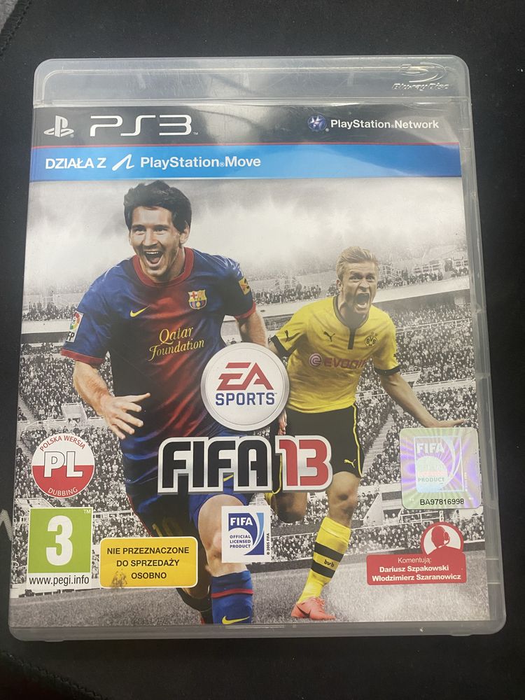 Fifa 13 na PS3 wersja Polska