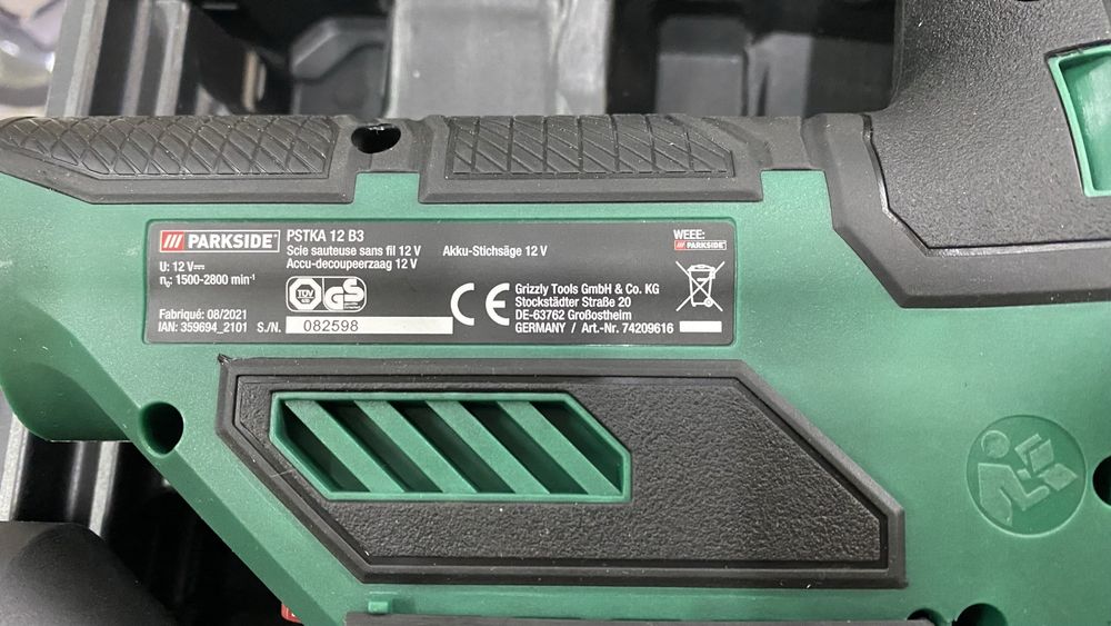 Акумуляторний лобзик PSTKA 12 B3