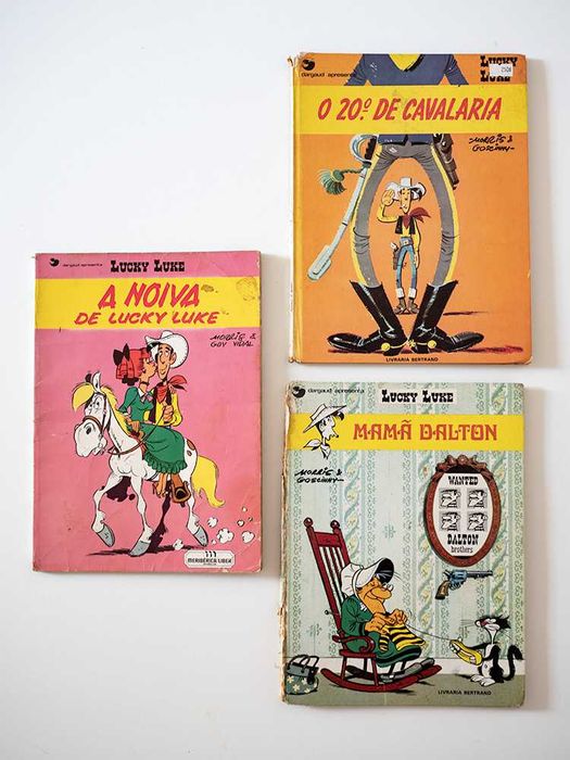 Livros BD Lucky Luke