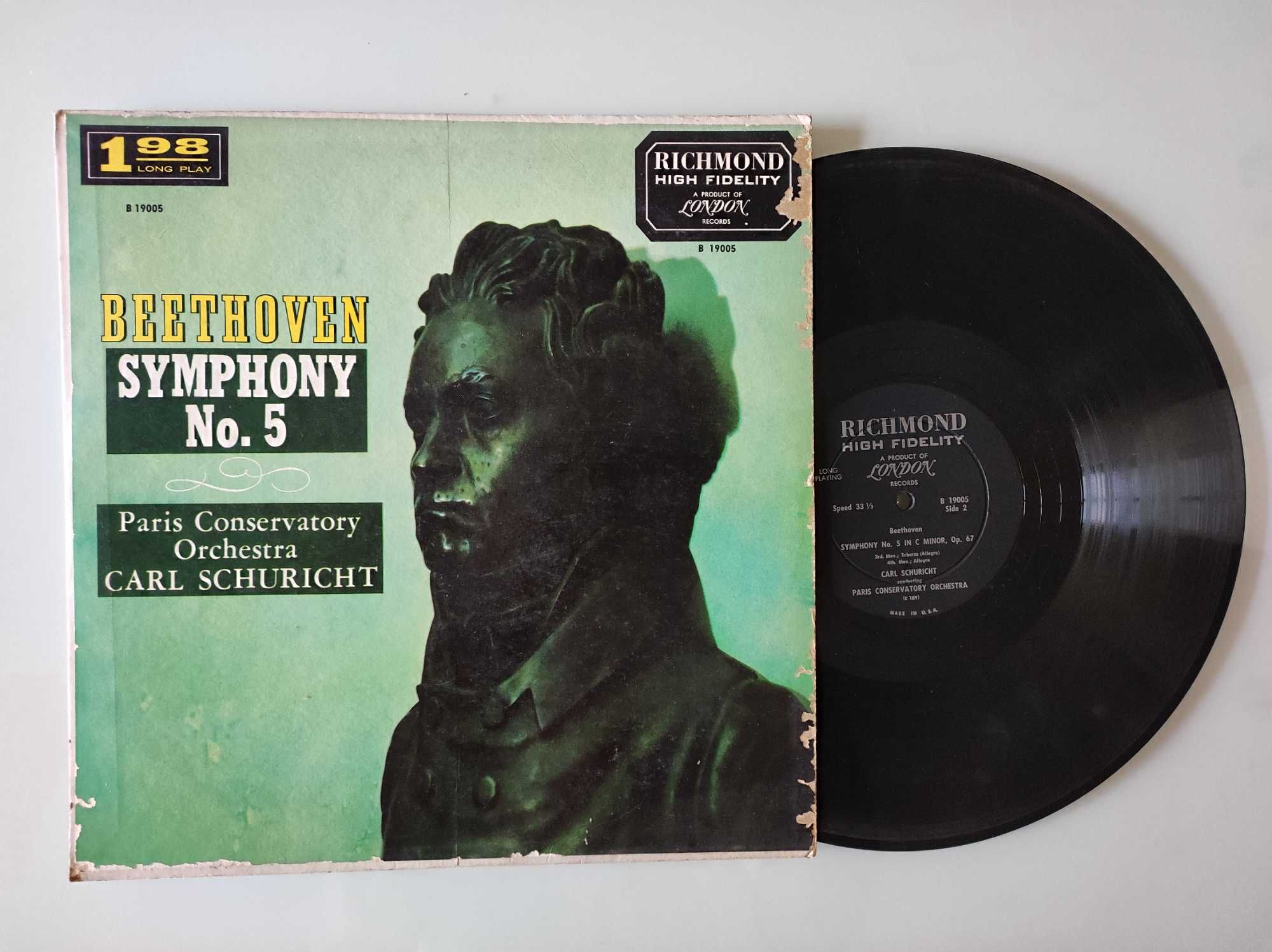 Disco Vinil de Beethoven Symphony No. 5