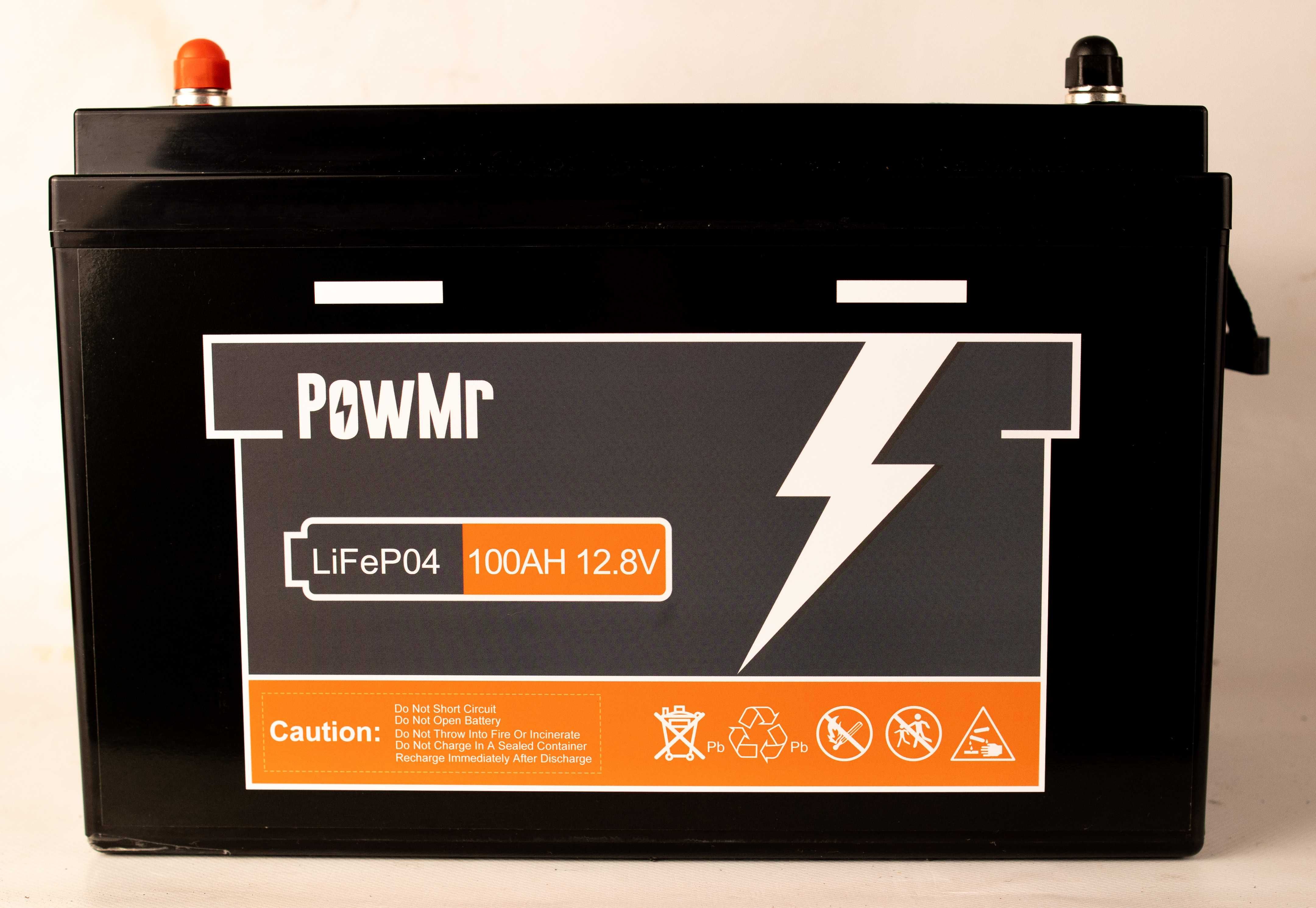 Аккумулятор PowMr 100AH 12.8V (1200W*h) LiFePO4