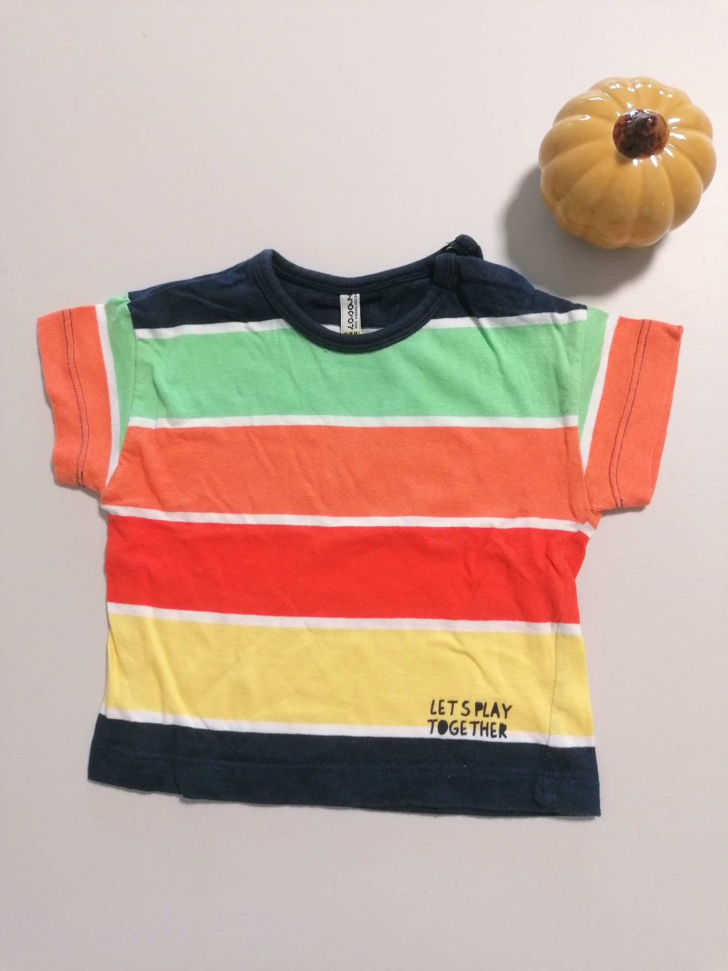 T-shirt Colorida de Bebé Menino