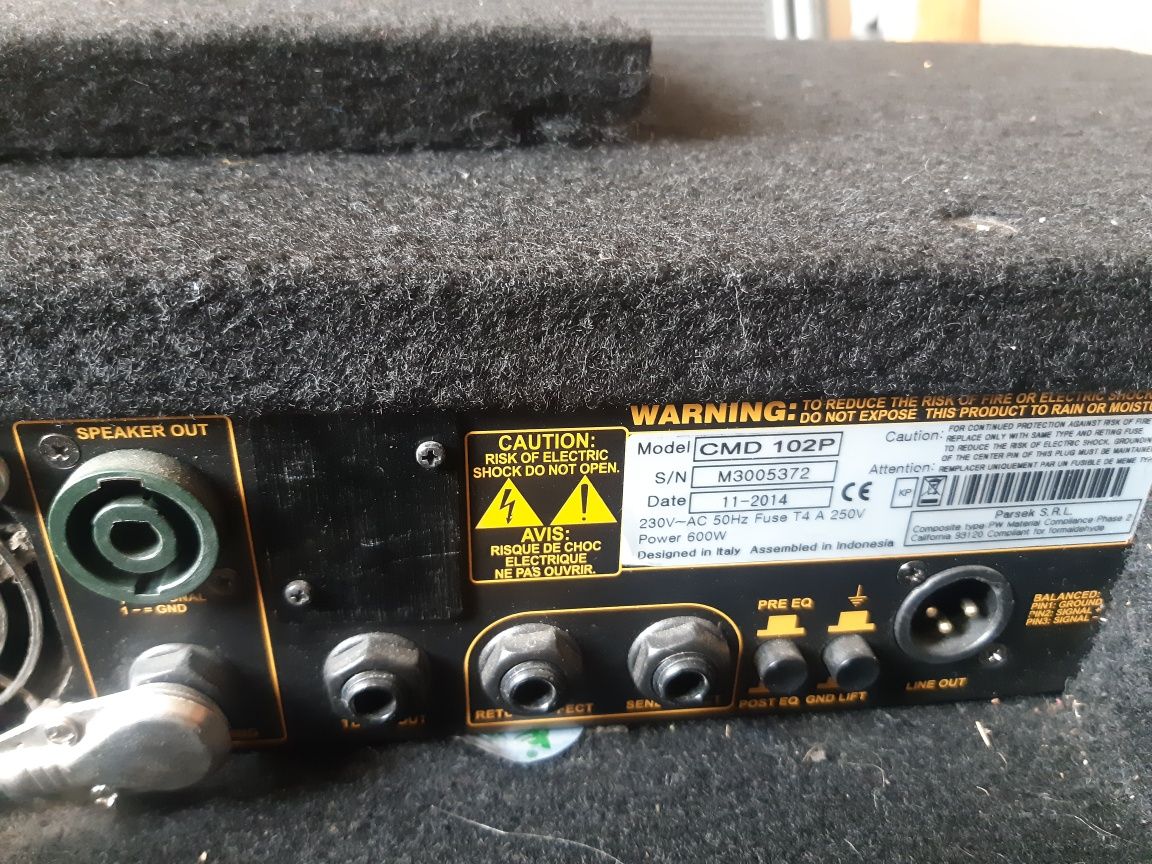 Markbass combo cmd 102p +case na kółkach