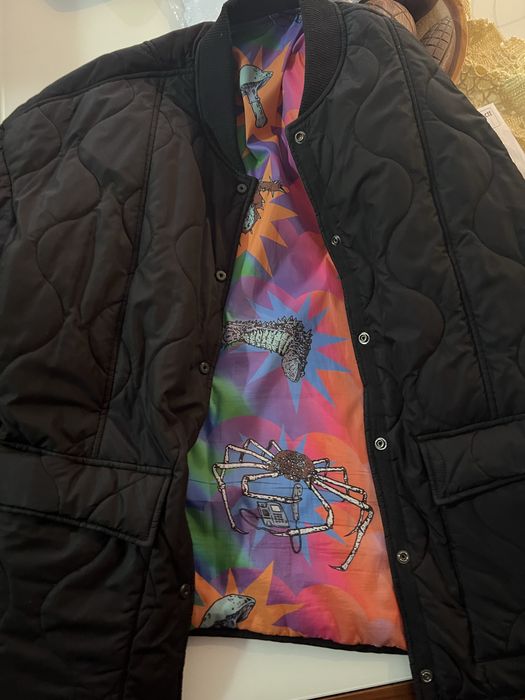 Casaco Volcom preto/ corlorido