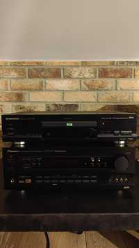 Wzmacniacz amplituner Pioneer VSX-808rds oraz CD DVD Pionner DV-505
