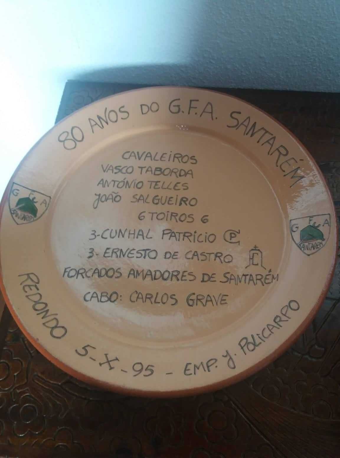 Prato em Barro, Grande - 80 anos do Grupo de Forcados de Santarém