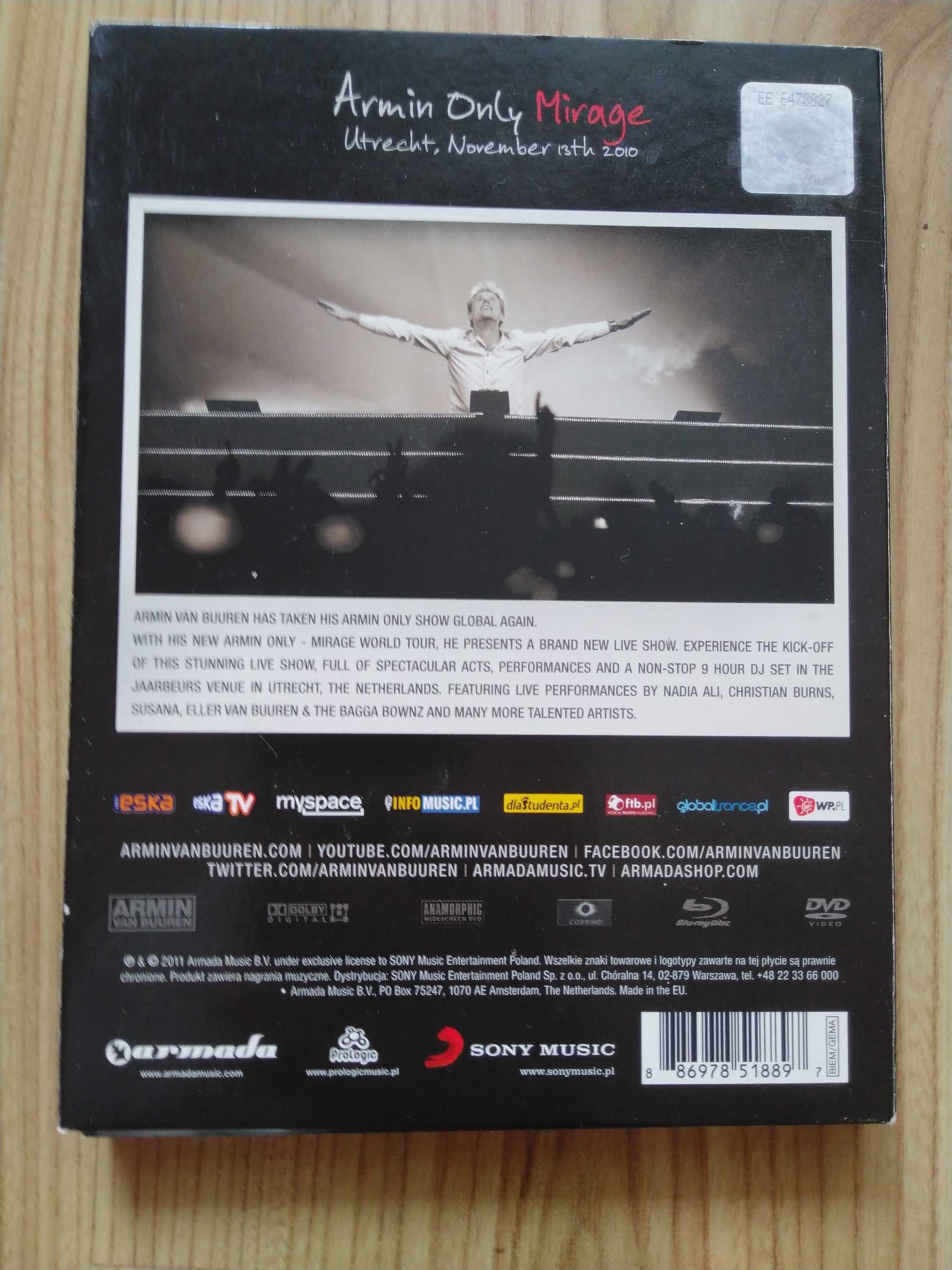 Armin van Buuren - Armin Only - Mirage Blu-ray i DVD