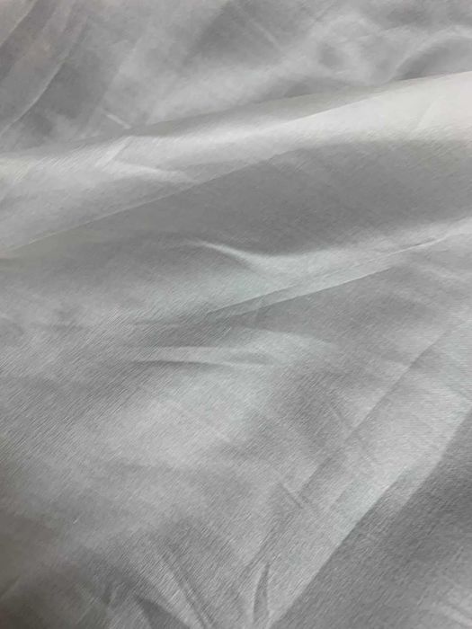 Biały Woal 7.3m Mokry Efekt Na Firany Zasłony Subtelna tkanina tanio
