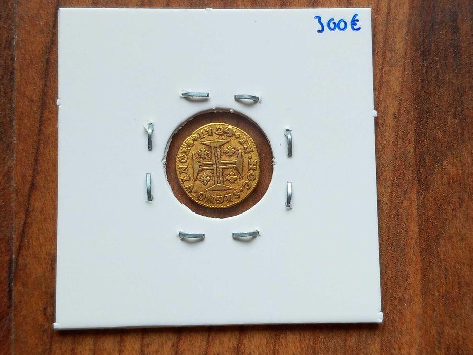 Moeda Pinto 1724 D. João V