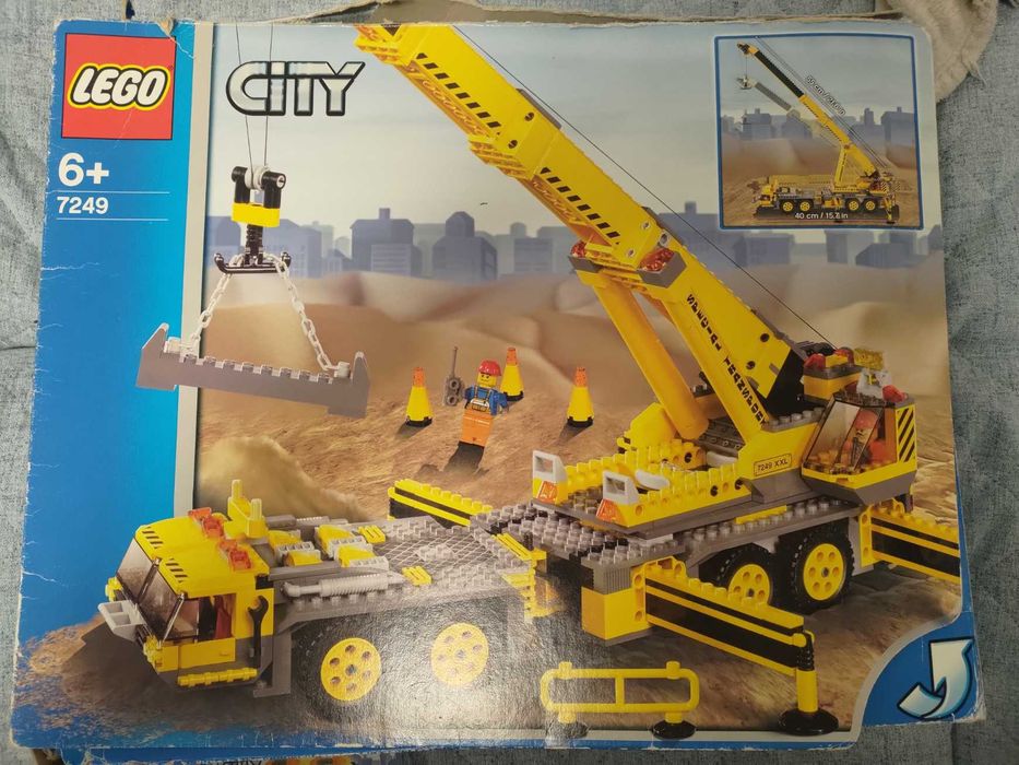 zestaw LEGO Ruchomy żuraw XXL 7249