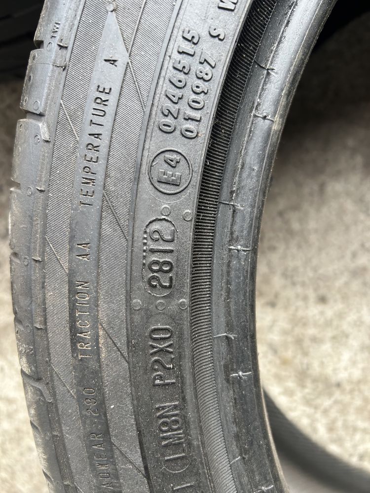 Opony Letnie 245/40R17 x2 szt Continental