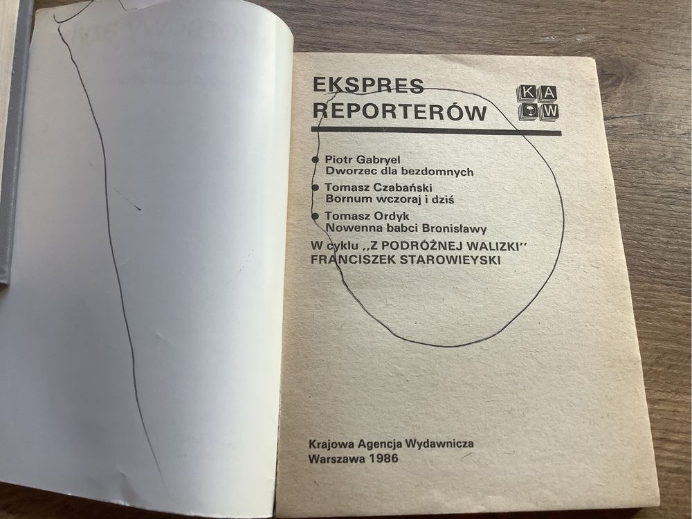Ekspres reporterów Gabryel Czabański Ordyk Starowieyski