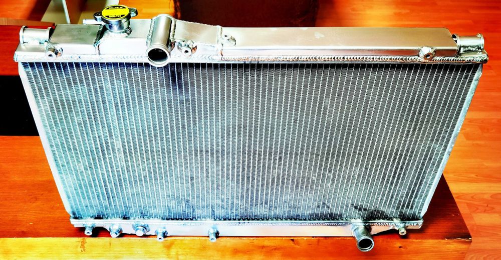 Radiador Toyota Supra JZA80 Turbo 1993 a 1998 Alumínio Performance