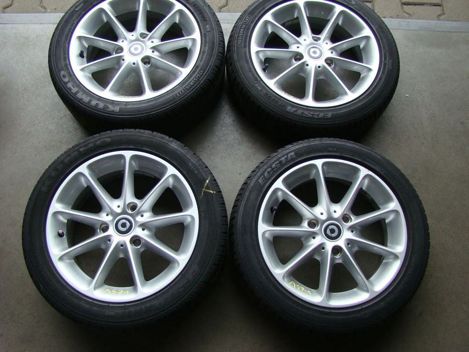 a471 3x112 Smart ForTwo W451 4,5Jx15 155/60 i 5,5jx15 175/55 lato