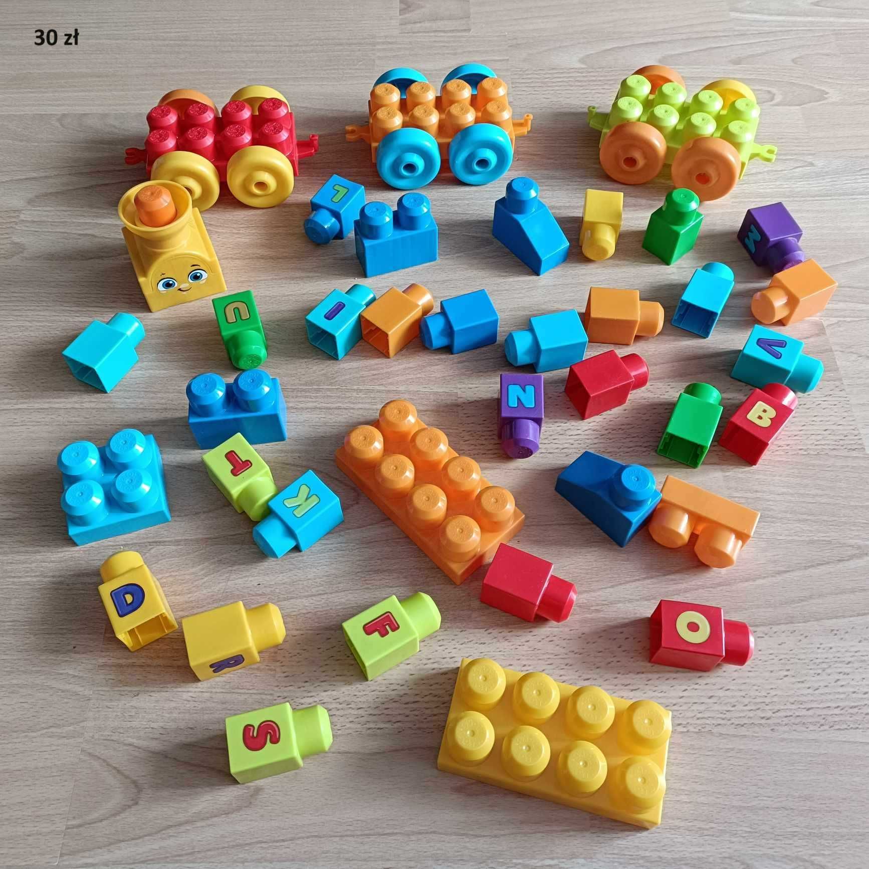 klocki ciuchcia mega block