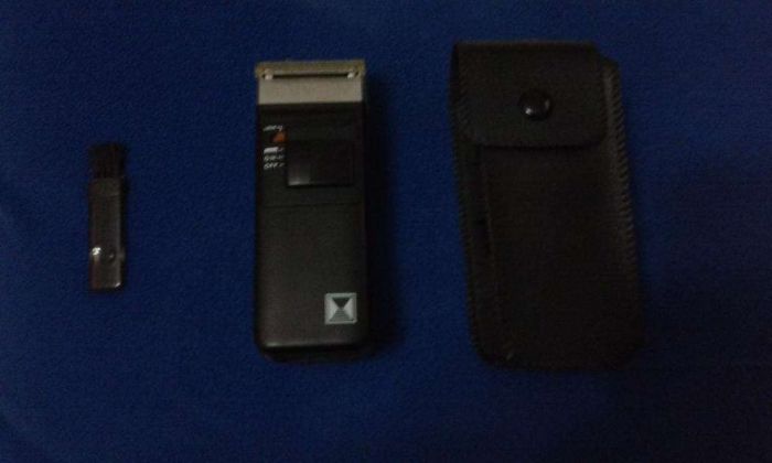 Máquinas de barbear vintage para coleção