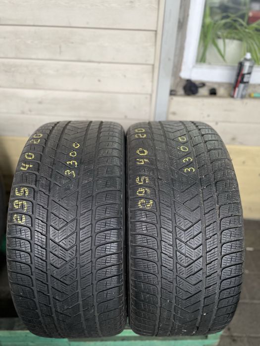 Шини резина 295 40 20 Pirelli 2шт. 6mm Зима зимові
