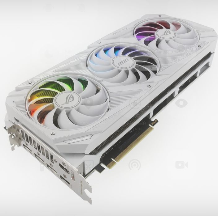 Rtx 3070 asus tog strix белая