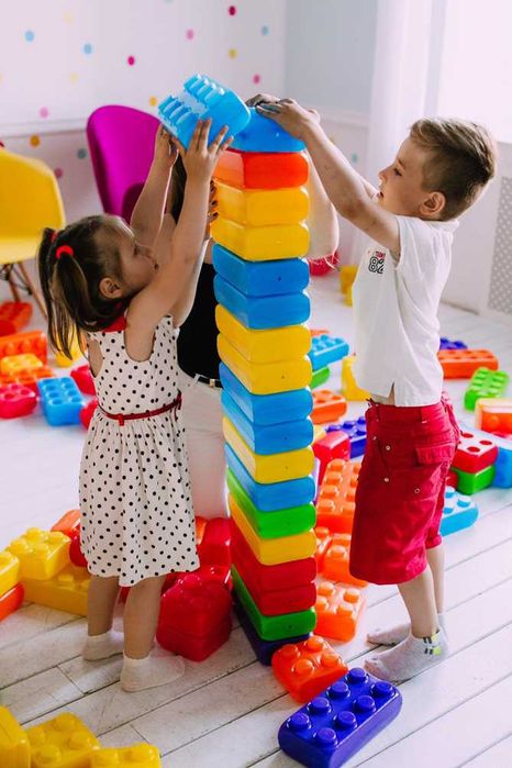 Великі блоки конструктор для дітей MegaCube мега куб оригінал 80шт