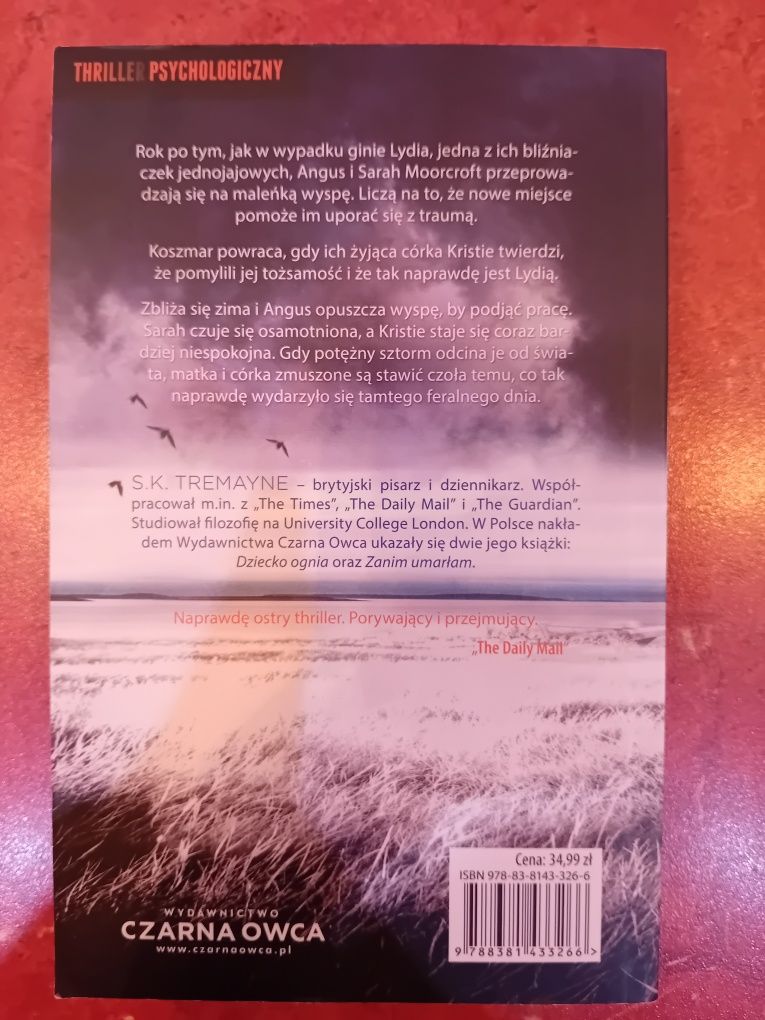 Thriller psychologiczny Bliźnięta z lodu