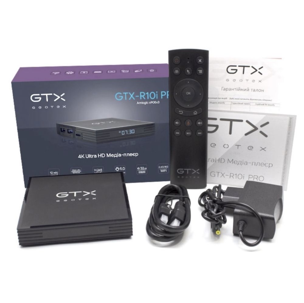 Смарт ТВ приставка GTX-R10i Pro 4/32 Gb