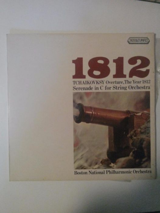 2 Lps de Tchaikovksy, 1812 e Symphony Nº1