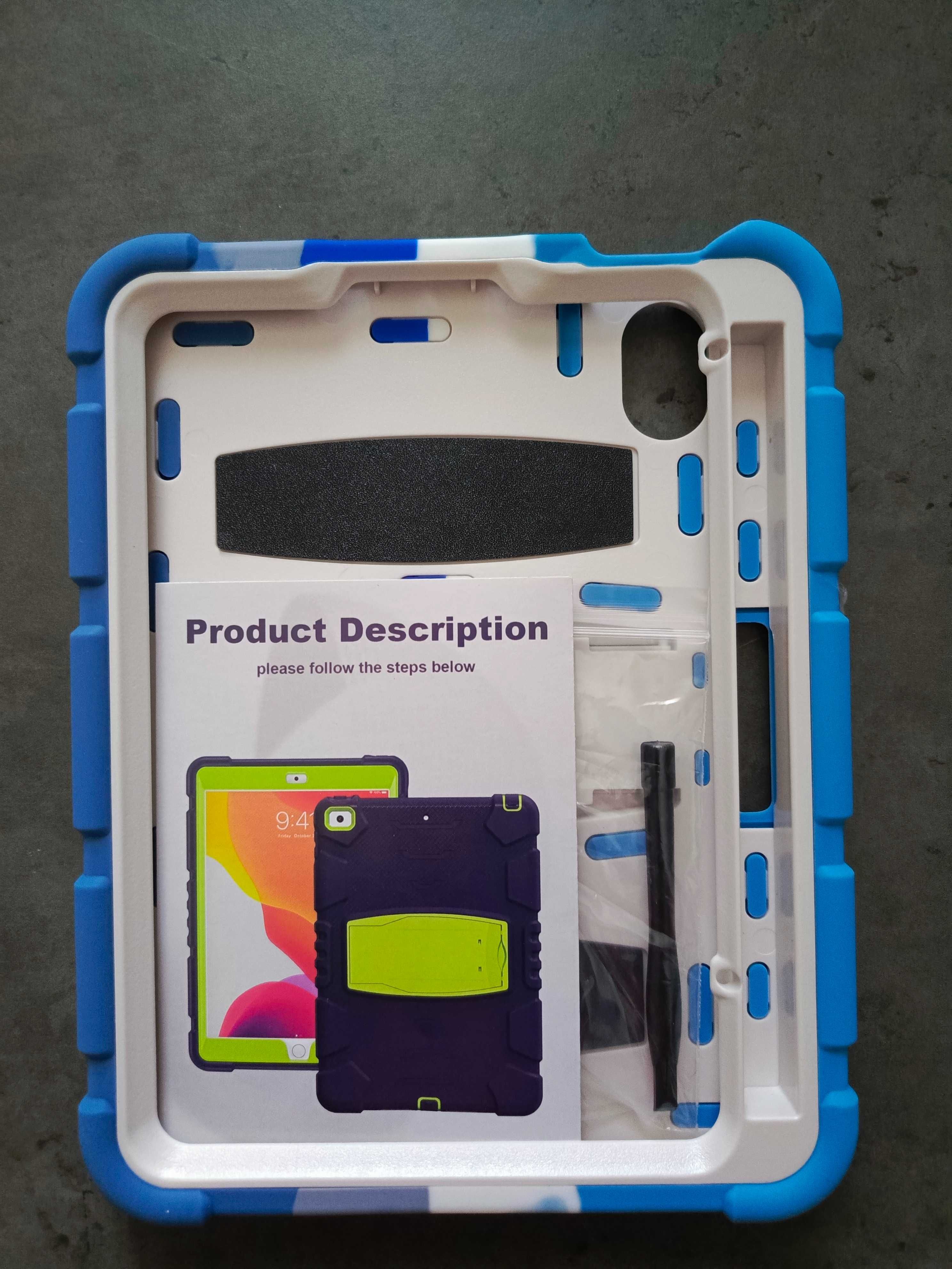 Etui do iPad Mini 6 8.3"  Pancerny Niebieski