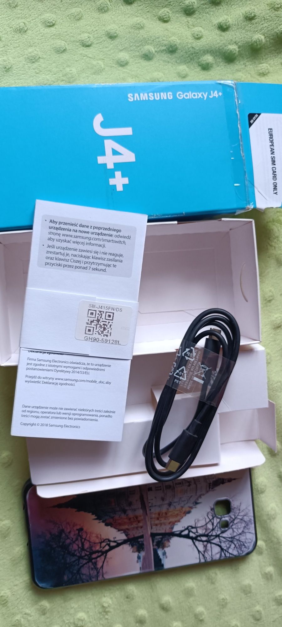 Samsung j4+ złoty (Uszkodzony)