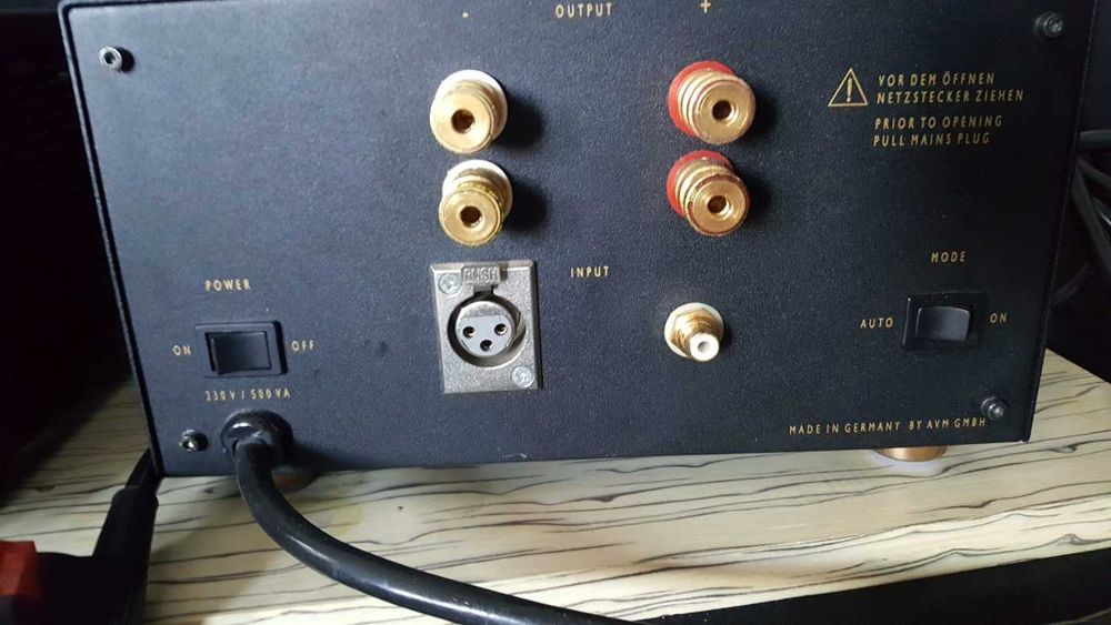 AVM EVOLUTION M3 ver. S, monobloki, wzmacniacz, końcówki mocy