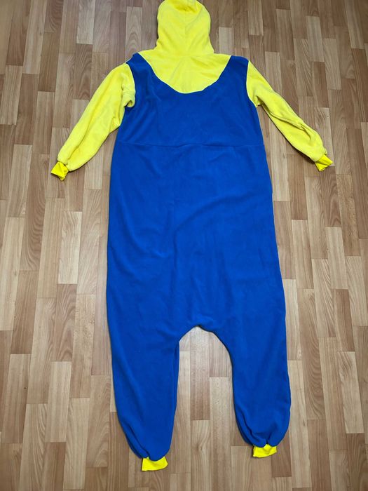 Кигуруми для взрослых Миньон на флисе XL 50-52