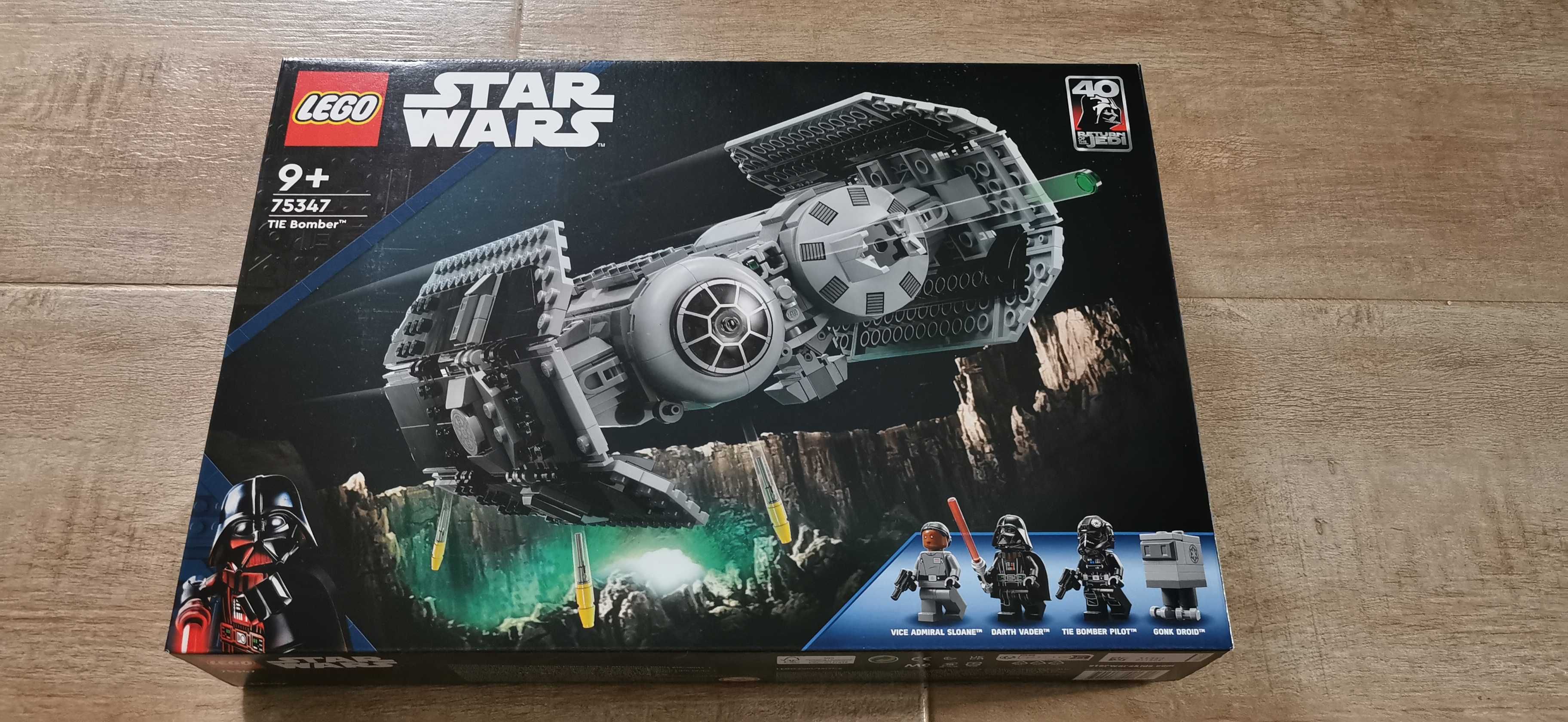 Lego Star Wars 75347 Bombowiec Tie Nowy zestaw