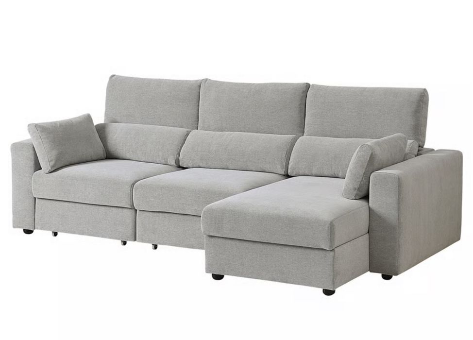 Sofá IKEA ESKILSTUNA, capa Tallmyra branco/preto
