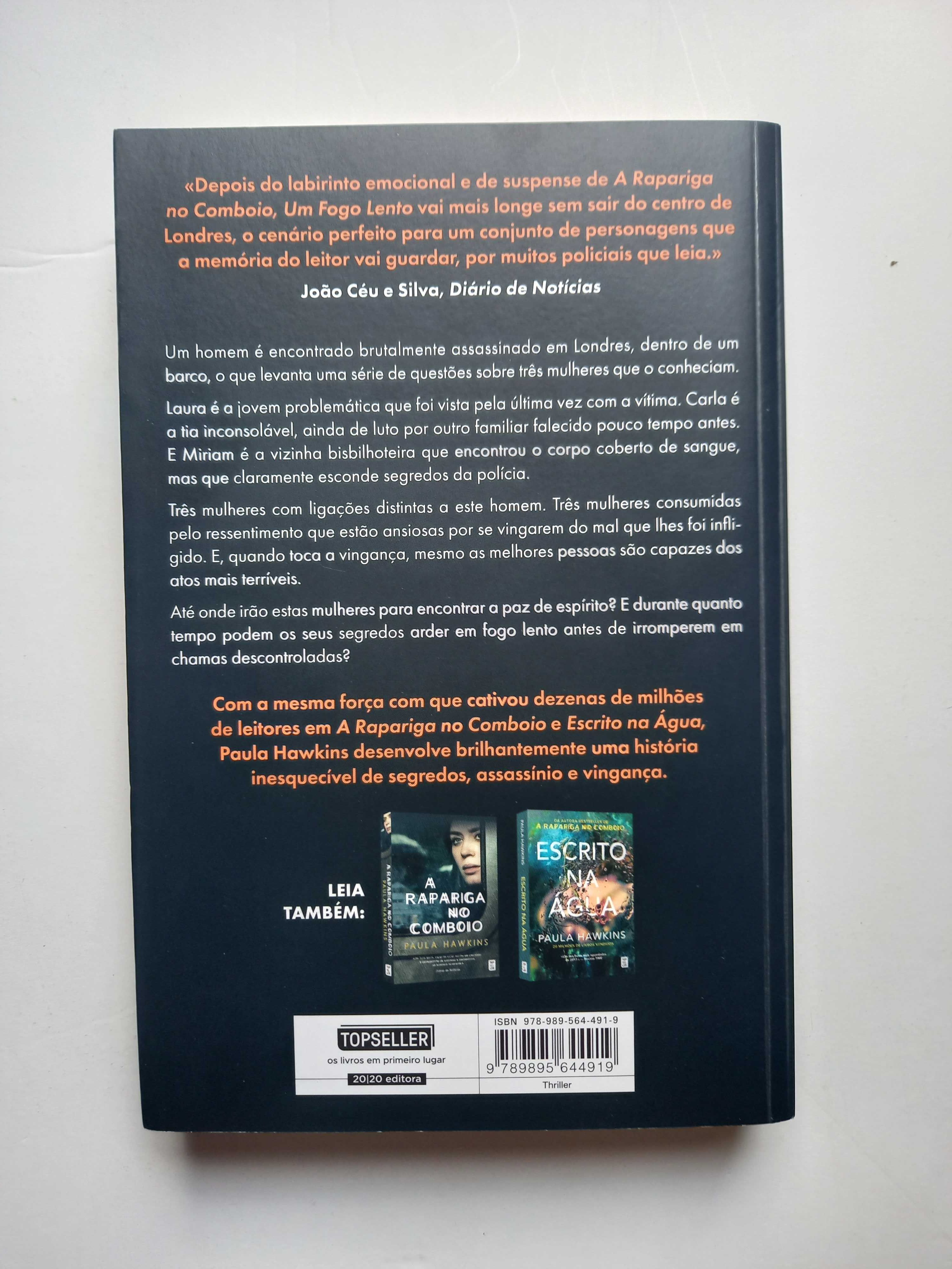 Um fogo lento - Paula Hawkins