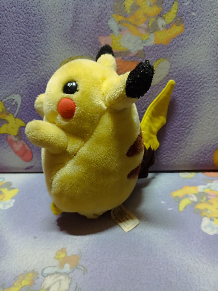 1998  Nintendo Pokemon I Choose You Pikachu Electronic 8" Talking Toy