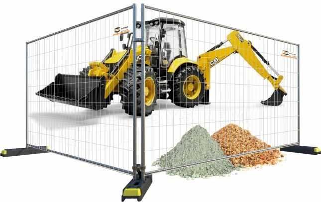 Ogrodzenia Budowlane - Tymczasowe, PANEL AŻUROWY 3,5 x 2,0 m