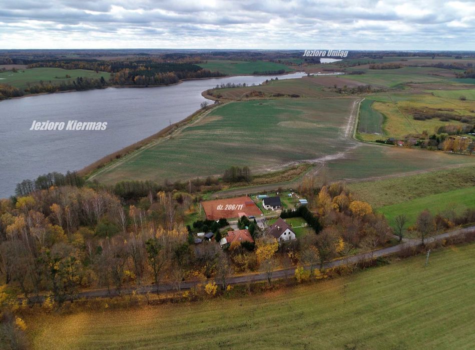 Wyjątkowa działka z widokiem na jezioro-13 km od Olsztyna