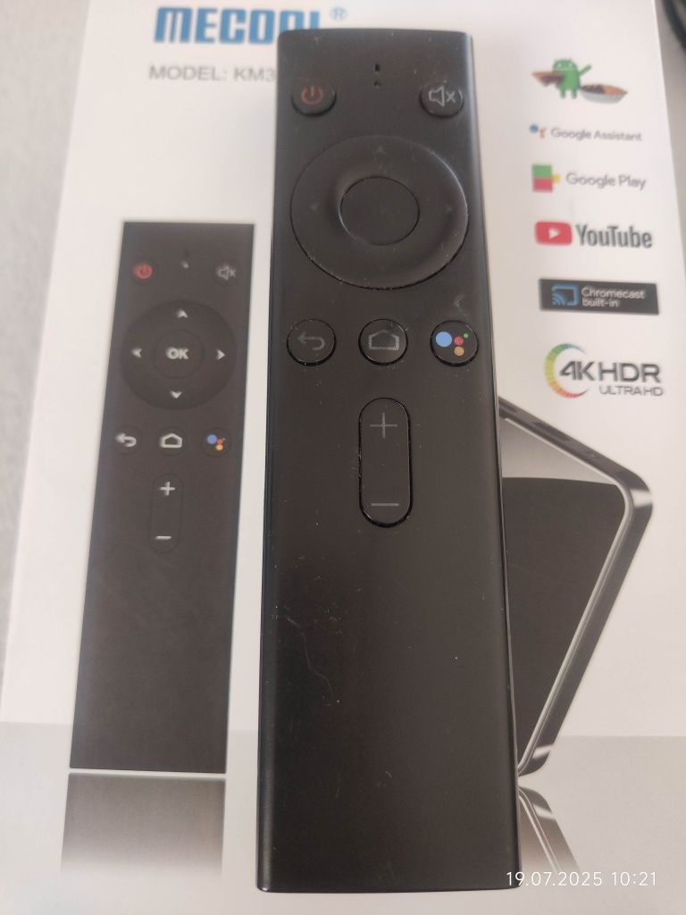 TV Box Smart TV Android Mecool KM3 64/4 GB pamięci.