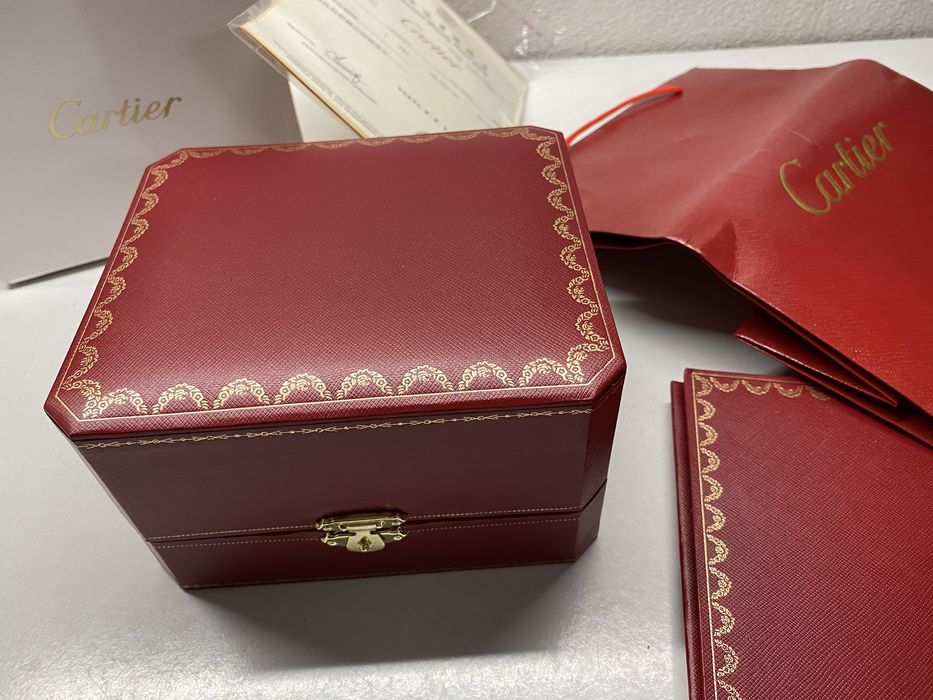 Caixa de Relogio Cartier