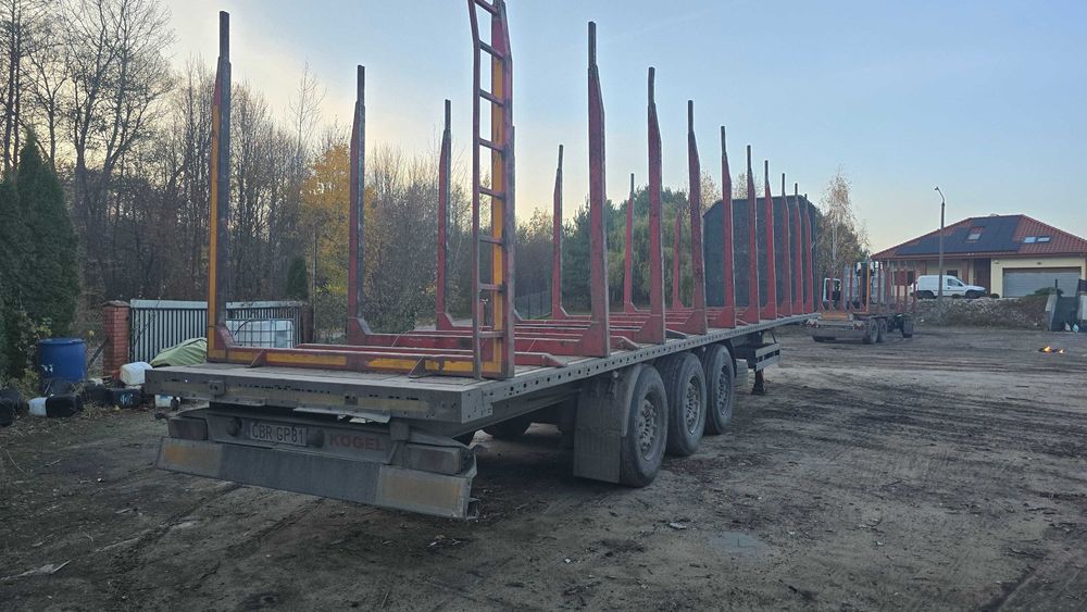 Naczepa do drewna,  do lasu KOGEL