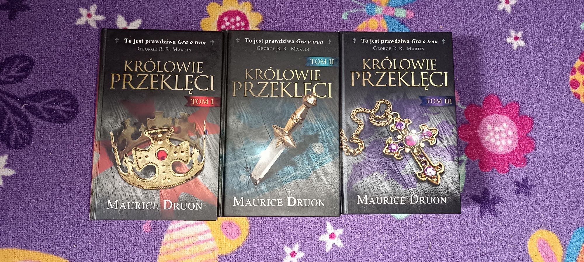 Maurice Druon Królowie Przeklęci tom 1-3