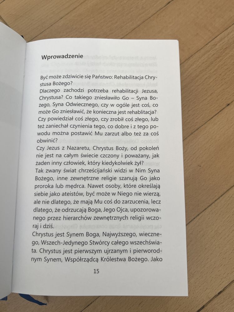 „Rehabilitacja Chrystusa Bożego” Gabriele Wittek