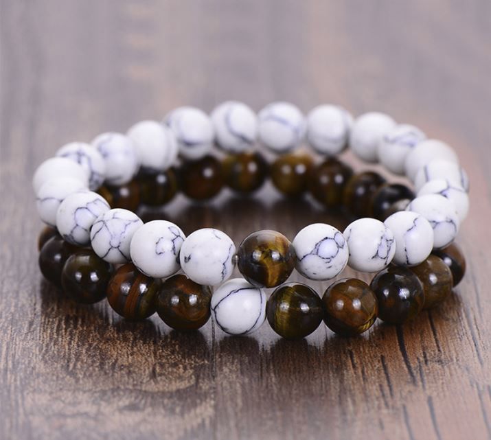 Pulseiras Casal - Pedras Naturais- Colecção Romantic