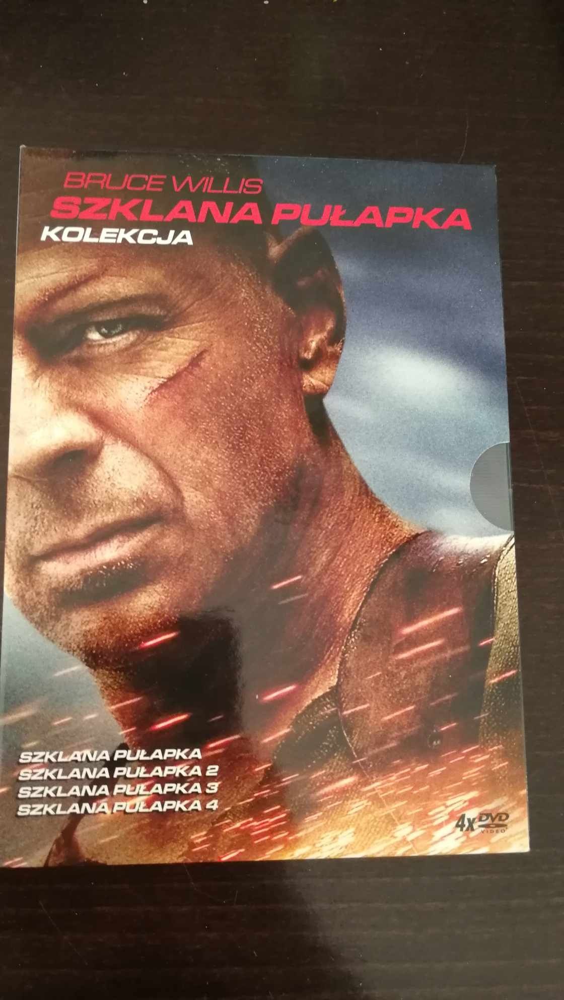 Kolekcja filmów Szklana Pułapka na DVD